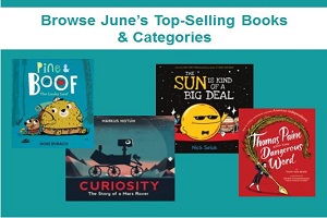 Top-selling books & categories for June