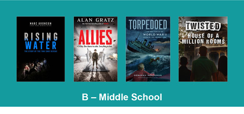 Middle School Book Stack B